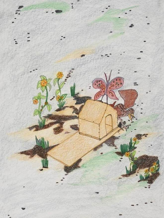 Untitled (Garden House) by Shuvinai Ashoona