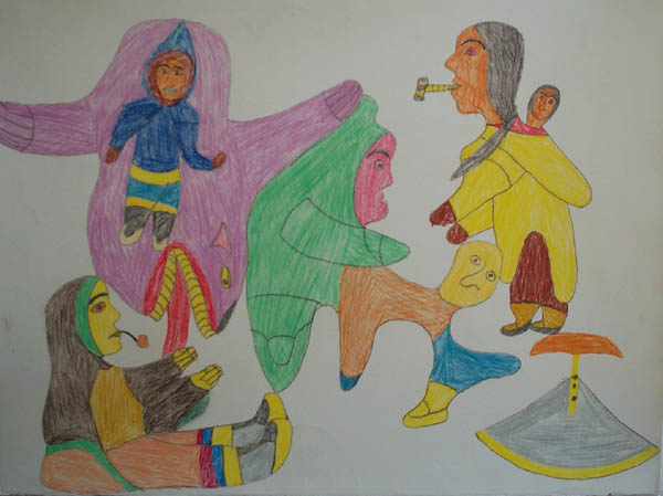 Figures with Pipes, 1978