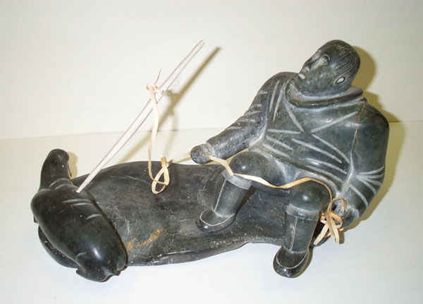 Man Hunting Walrus, 1974 Man Hunting Walrus, 1974